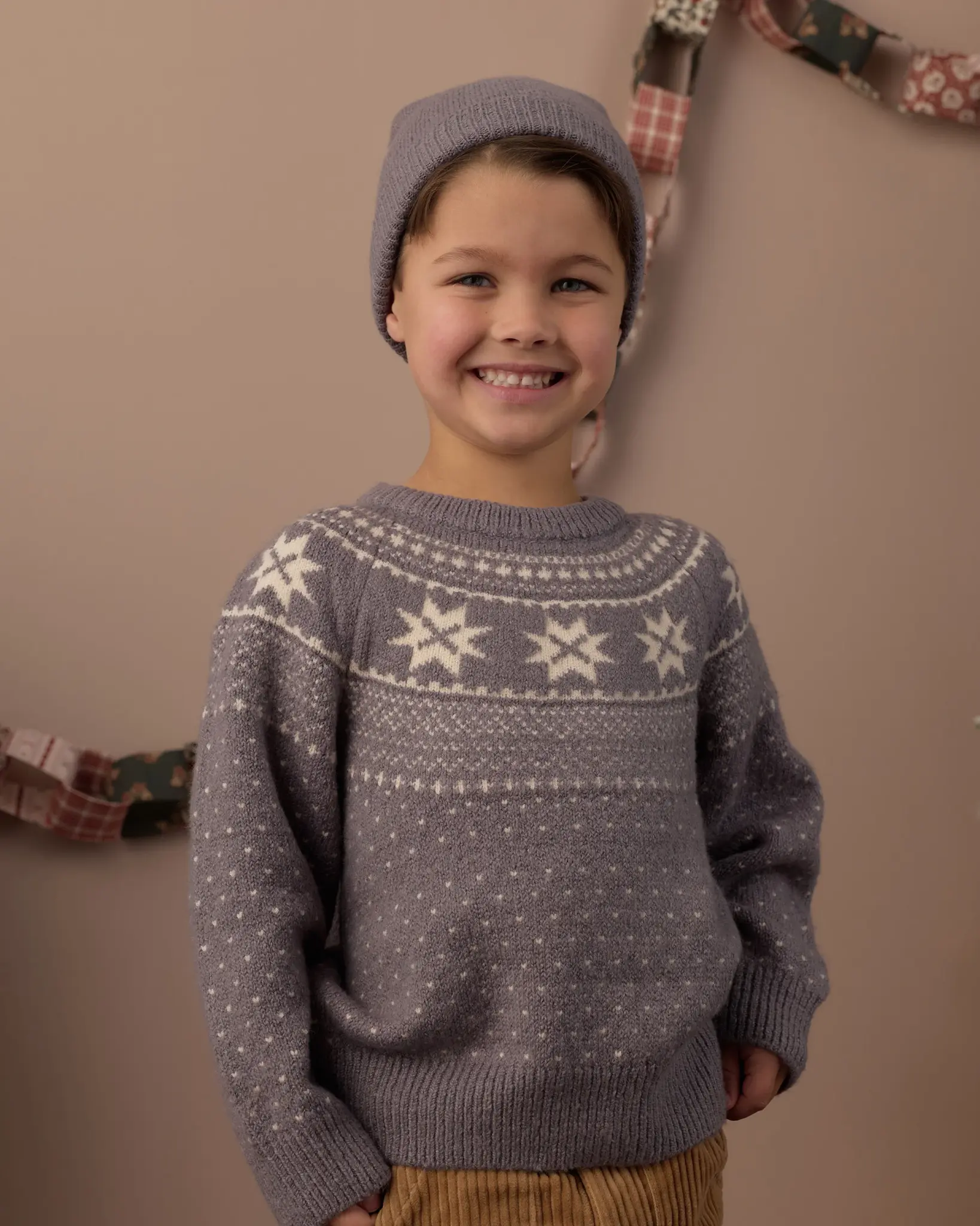 Rylee and Cru Rylee & Cru Fair Isle Knit Sweater