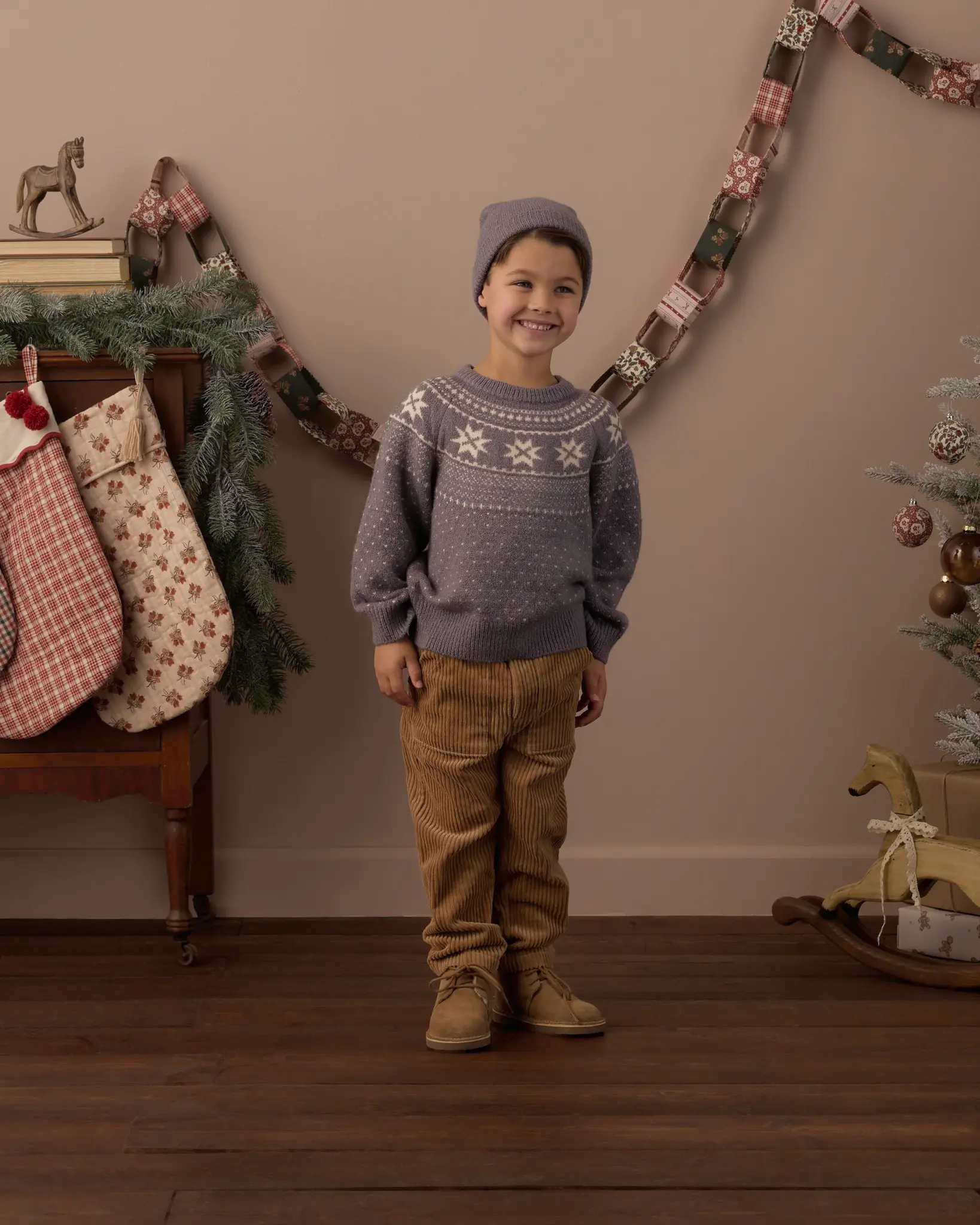 Rylee and Cru Rylee & Cru Fair Isle Knit Sweater