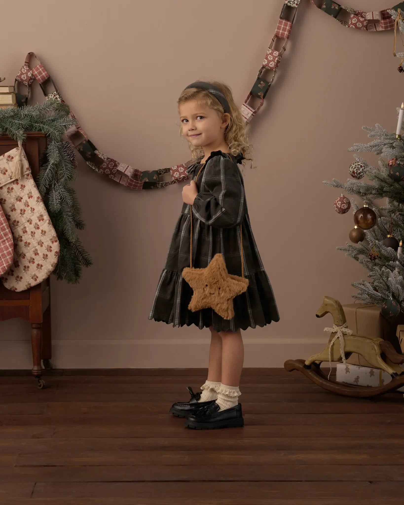 Rylee and Cru Rylee & Cru Gold Star Purse