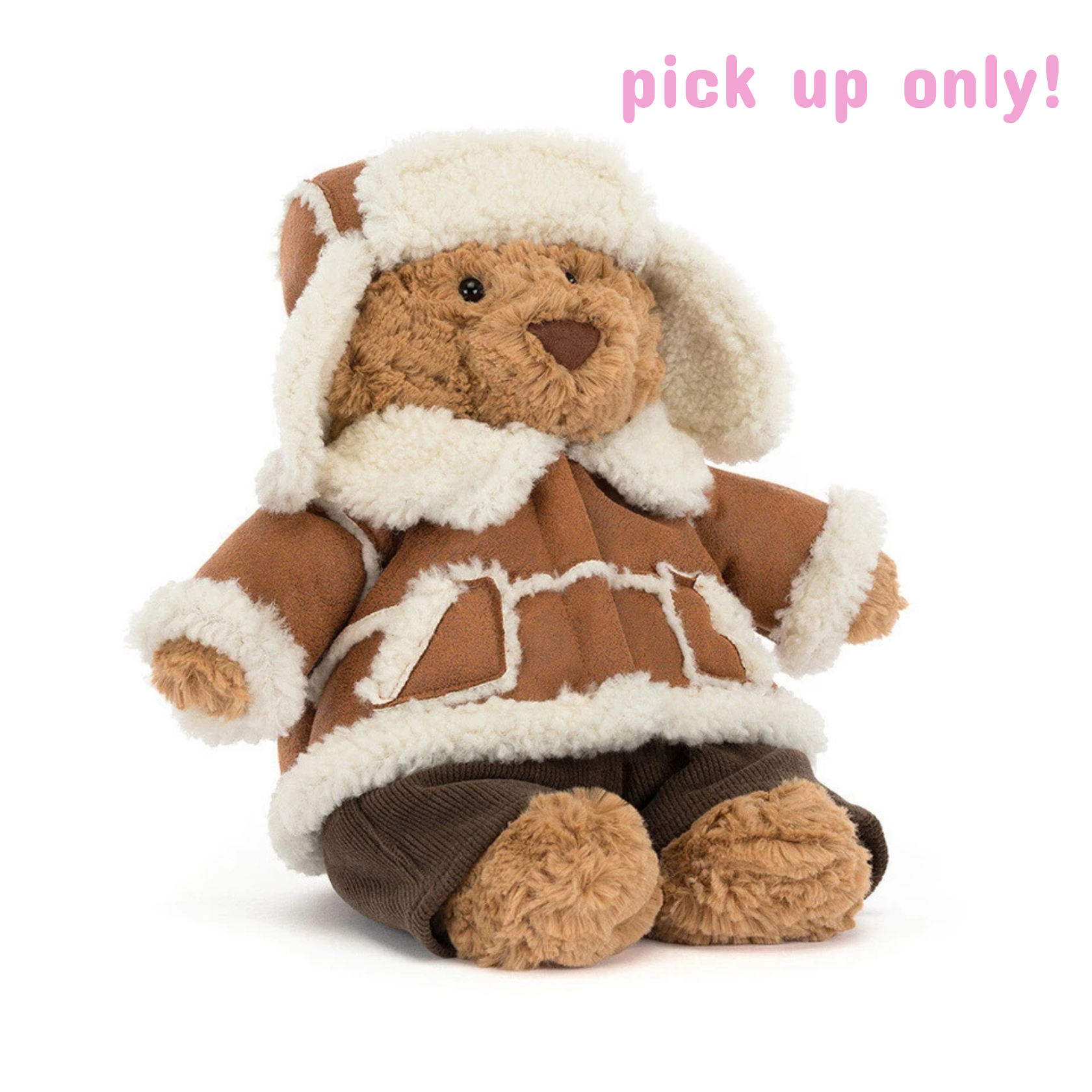 JellyCat Jellycat Bartholomew Bear 'Alpine' Outfit