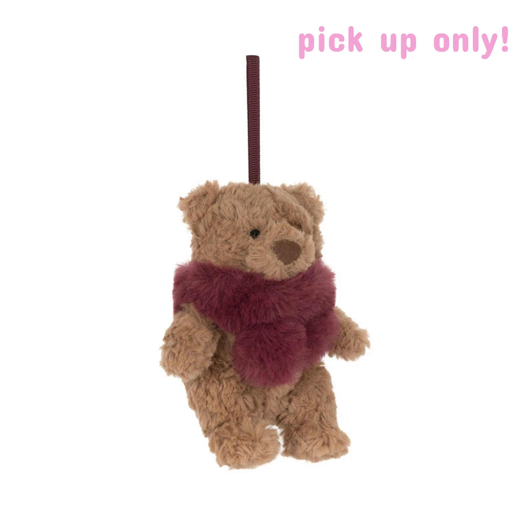 JellyCat Jellycat Bartholomew Bear Winter Warmer Decoration