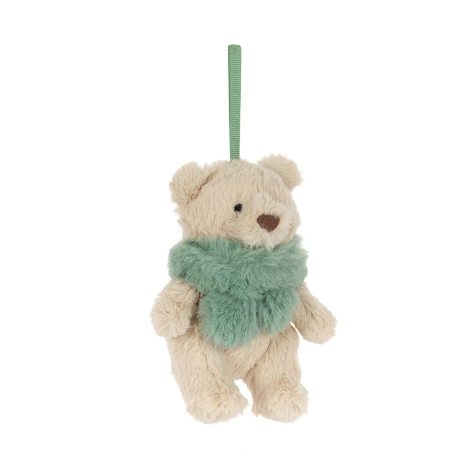 JellyCat Jellycat Bartholomew Bear Jr. Winter Warmer Decoration