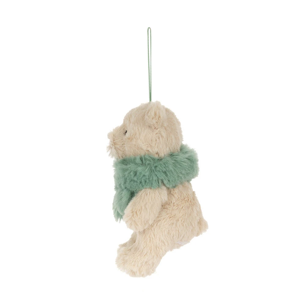 JellyCat Jellycat Bartholomew Bear Jr. Winter Warmer Decoration
