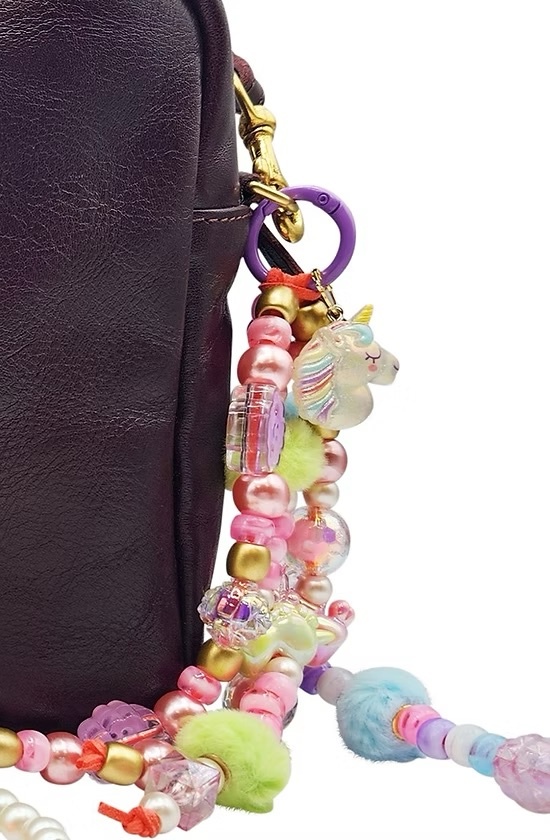 Bottleblond Jewels DIY Bag Charm Kit--UNICORNS AND RAINBOWS