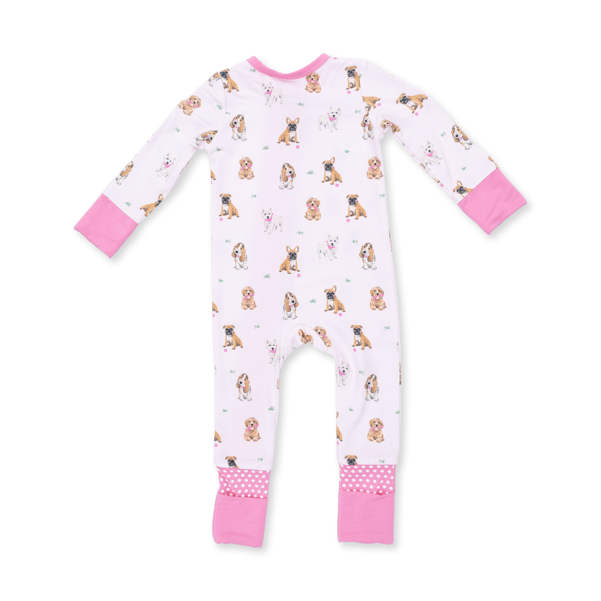 Angel Dear Angel Dear Bestie Dogs Convertible Romper