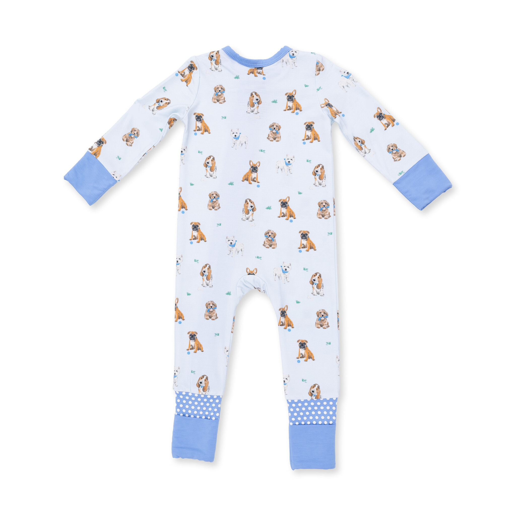 Angel Dear Angel Dear Bestie Dogs Convertible Romper