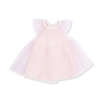 Angel Dear Angel Dear Velour Tulle Dress