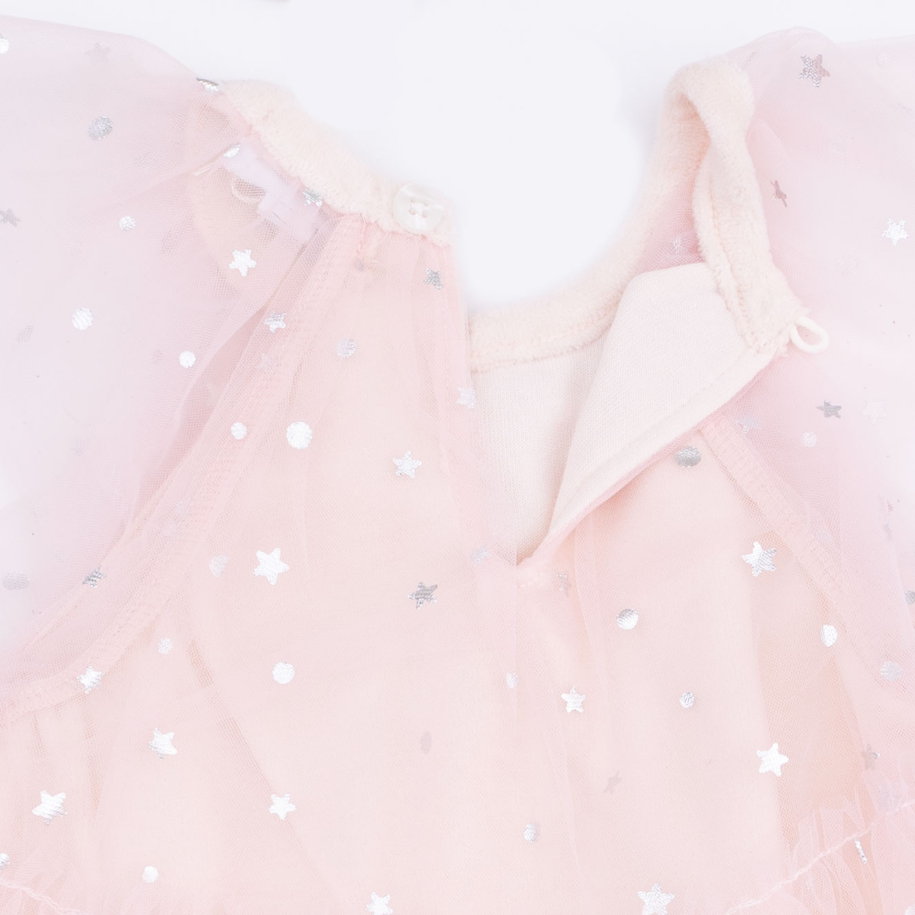 Angel Dear Angel Dear Velour Tulle Dress