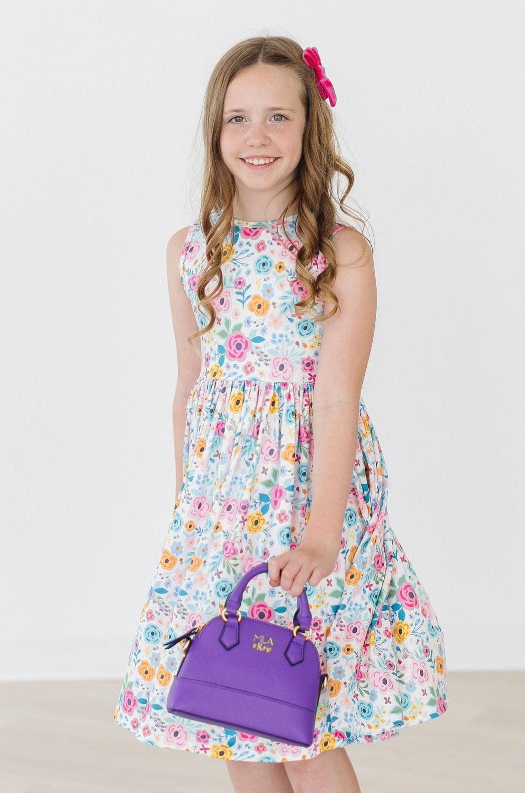 Mila & Rose Mila & Rose Purple Girl's Crossbody Purse