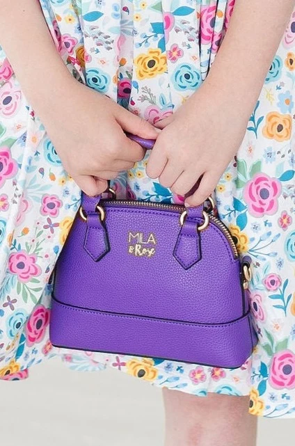 Mila & Rose Mila & Rose Purple Girl's Crossbody Purse