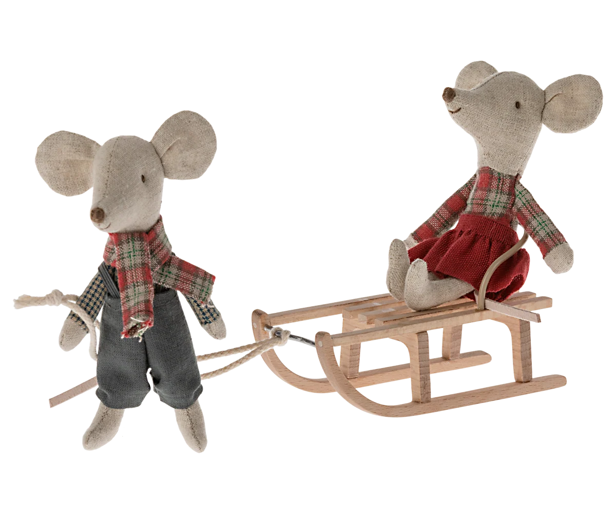maileg Maileg Sled, Mouse