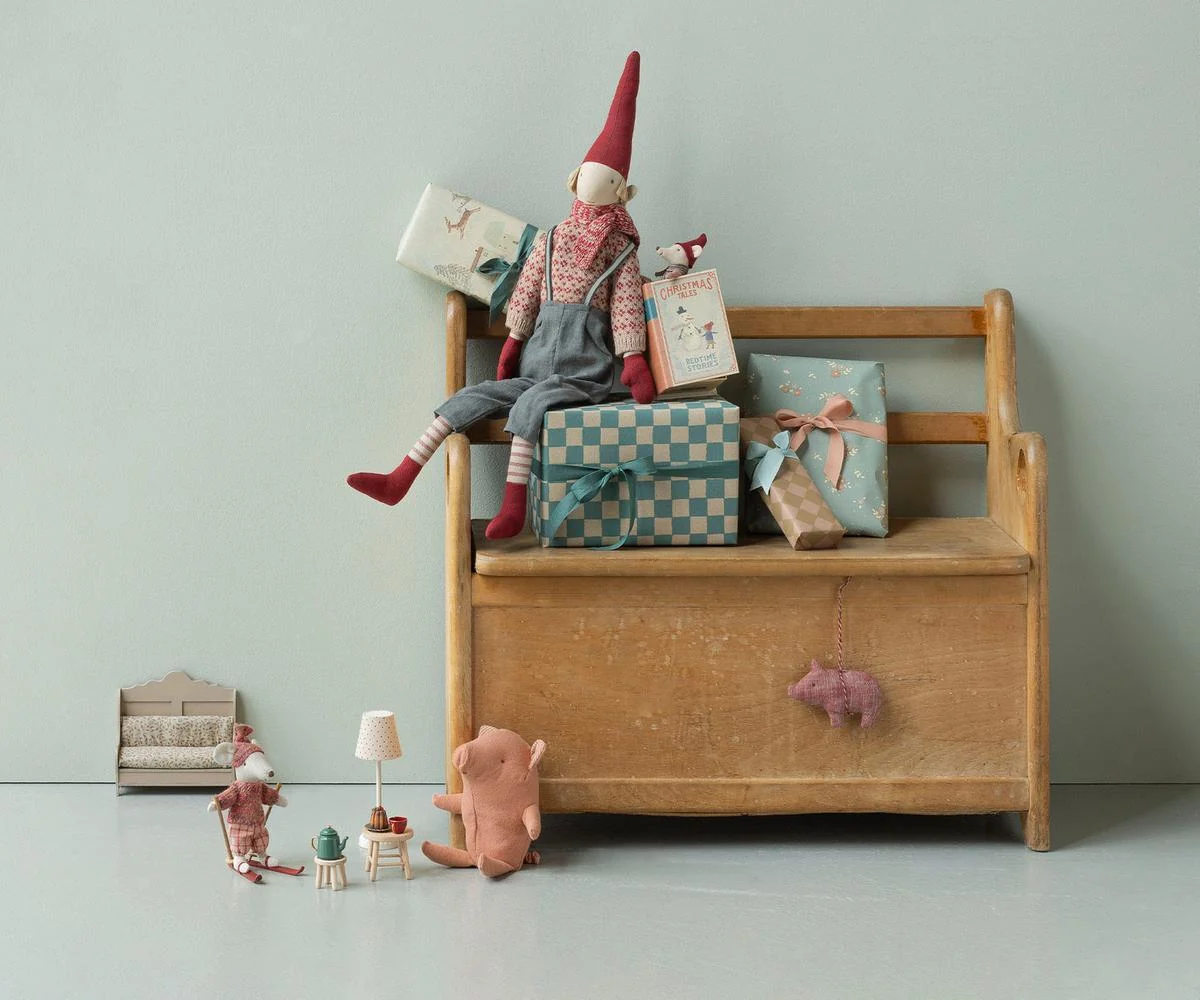 maileg Maileg Christmas mouse, Baby in book