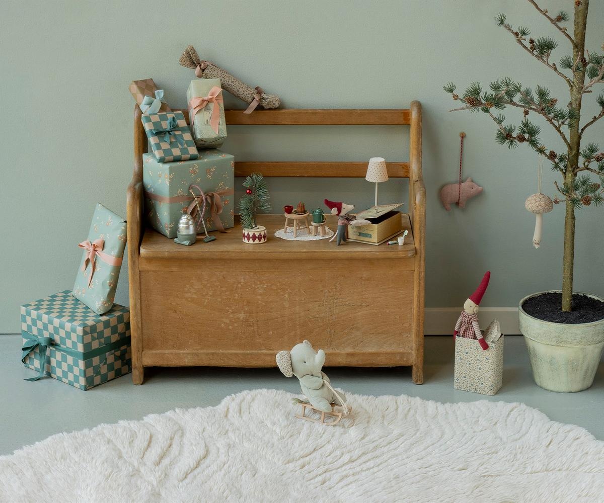 maileg Maileg Christmas mouse, Baby in book