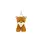 Jamie Kay Jamie Kay Snuggle Bunnies - Archie Keyring - Fox Natural