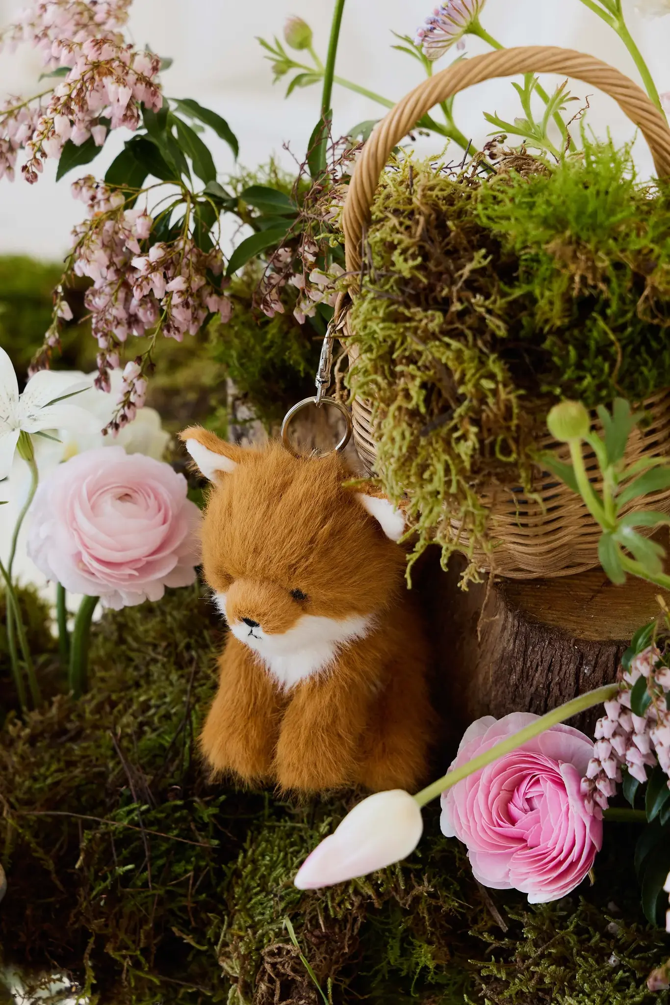 Jamie Kay Jamie Kay Snuggle Bunnies - Archie Keyring - Fox Natural