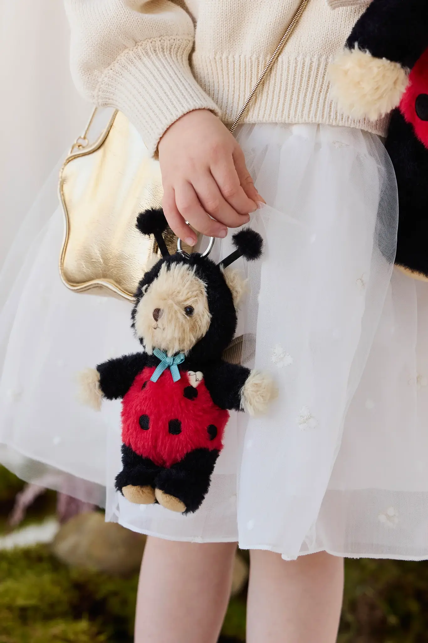 Jamie Kay Jamie Kay Snuggle Bunnies - Arthur Keyring - Lovebug