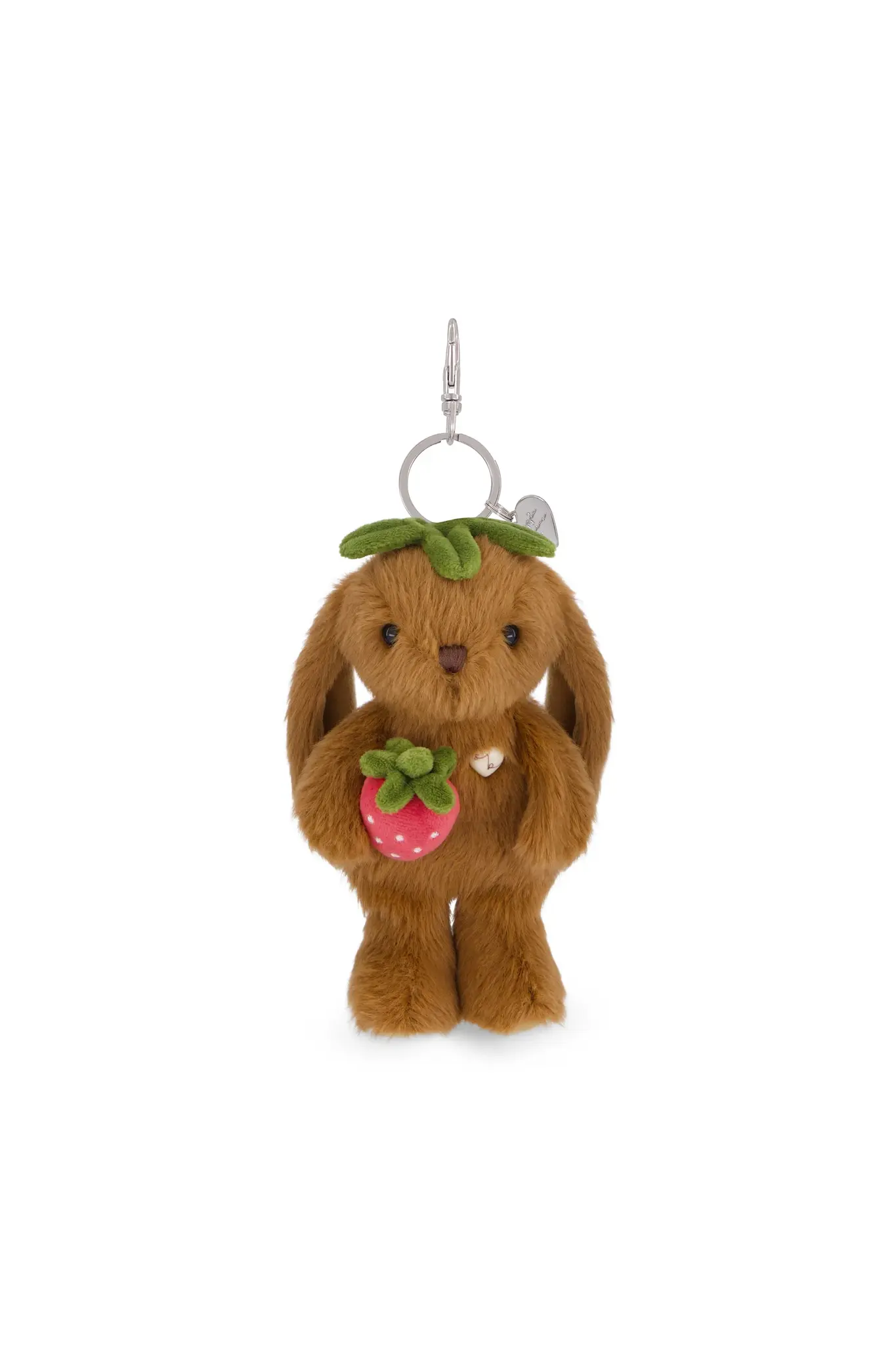 Jamie Kay Jamie Kay Snuggle Bunnies -Strawberry Penelope Keyring - Oak
