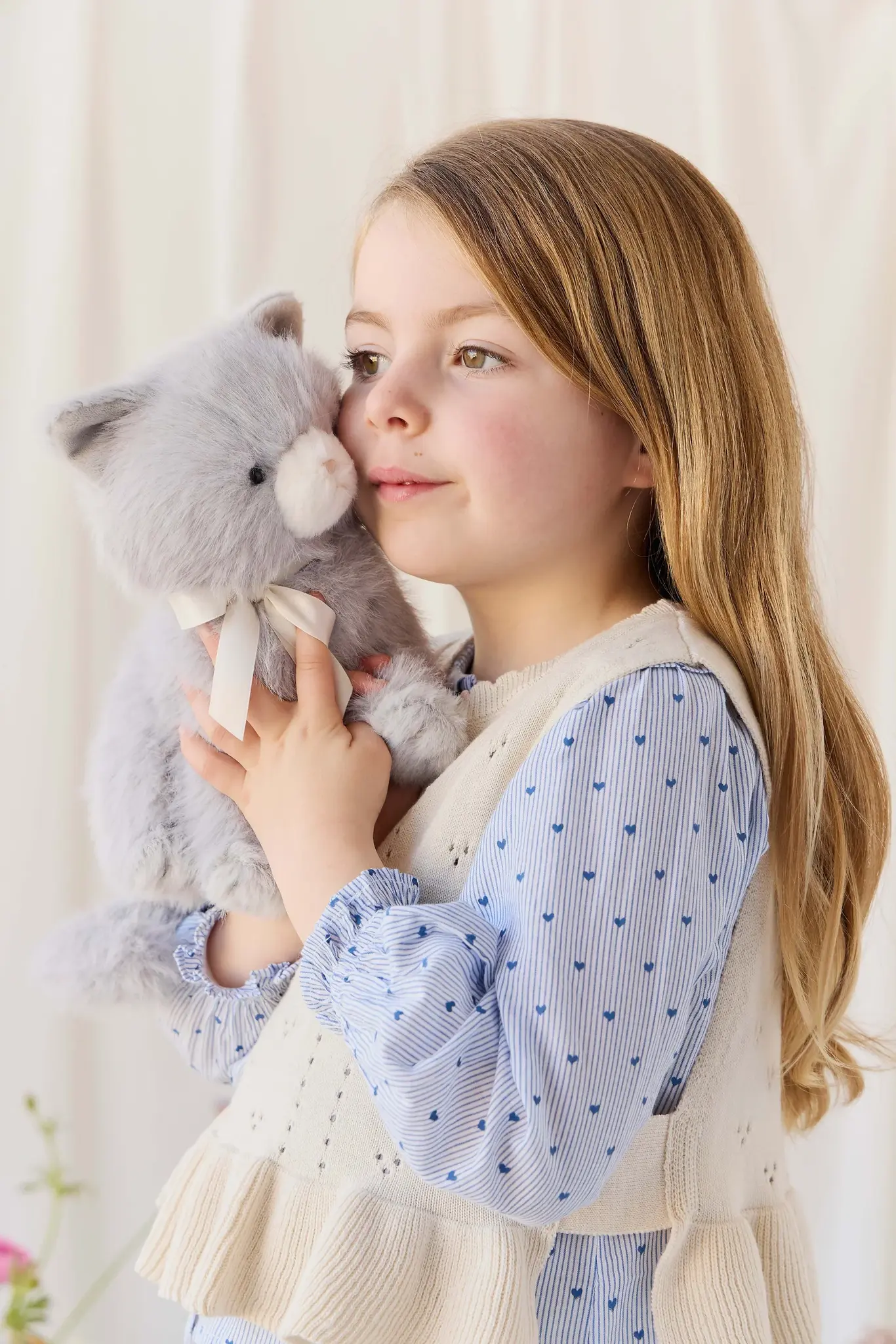 Jamie Kay Jamie Kay Snuggle Bunnies - Moon the Kitty - Soft Grey