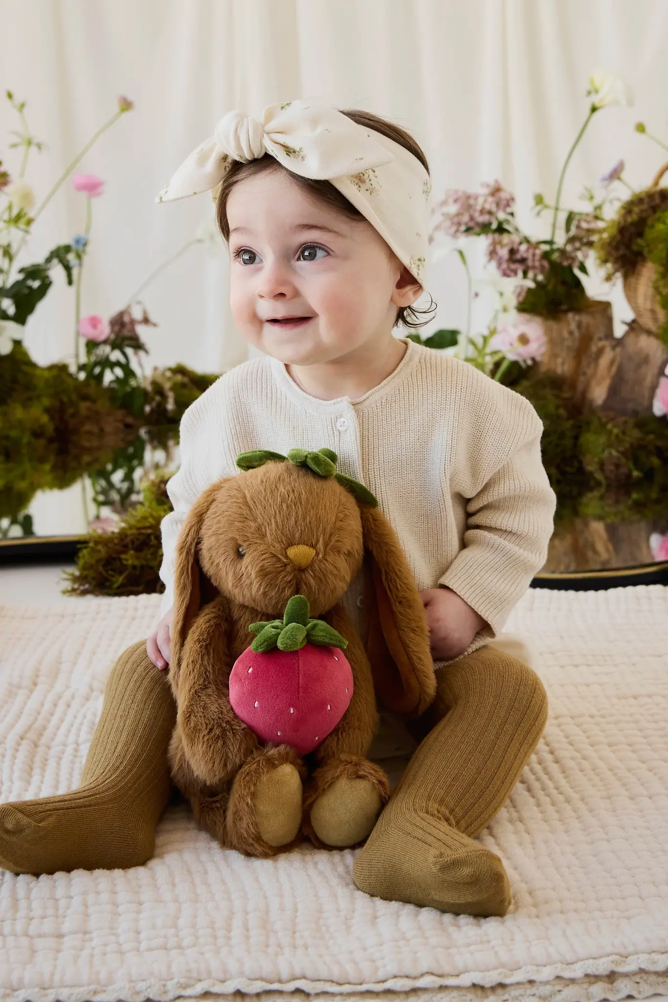 Jamie Kay Jamie Kay Snuggle Bunnies - Strawberry Penelope - Oak