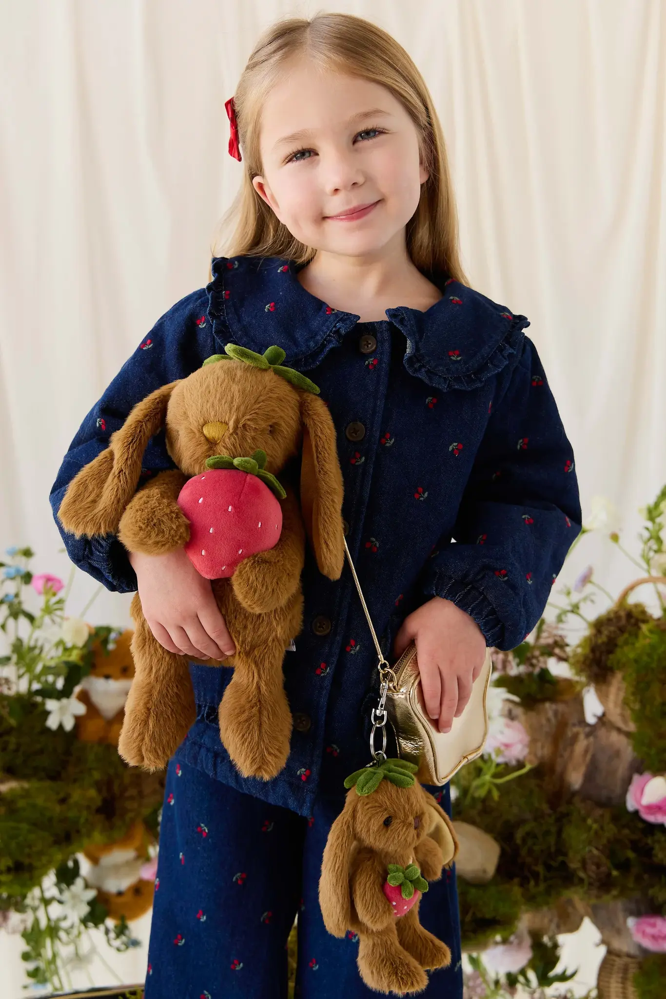 Jamie Kay Jamie Kay Snuggle Bunnies - Strawberry Penelope - Oak