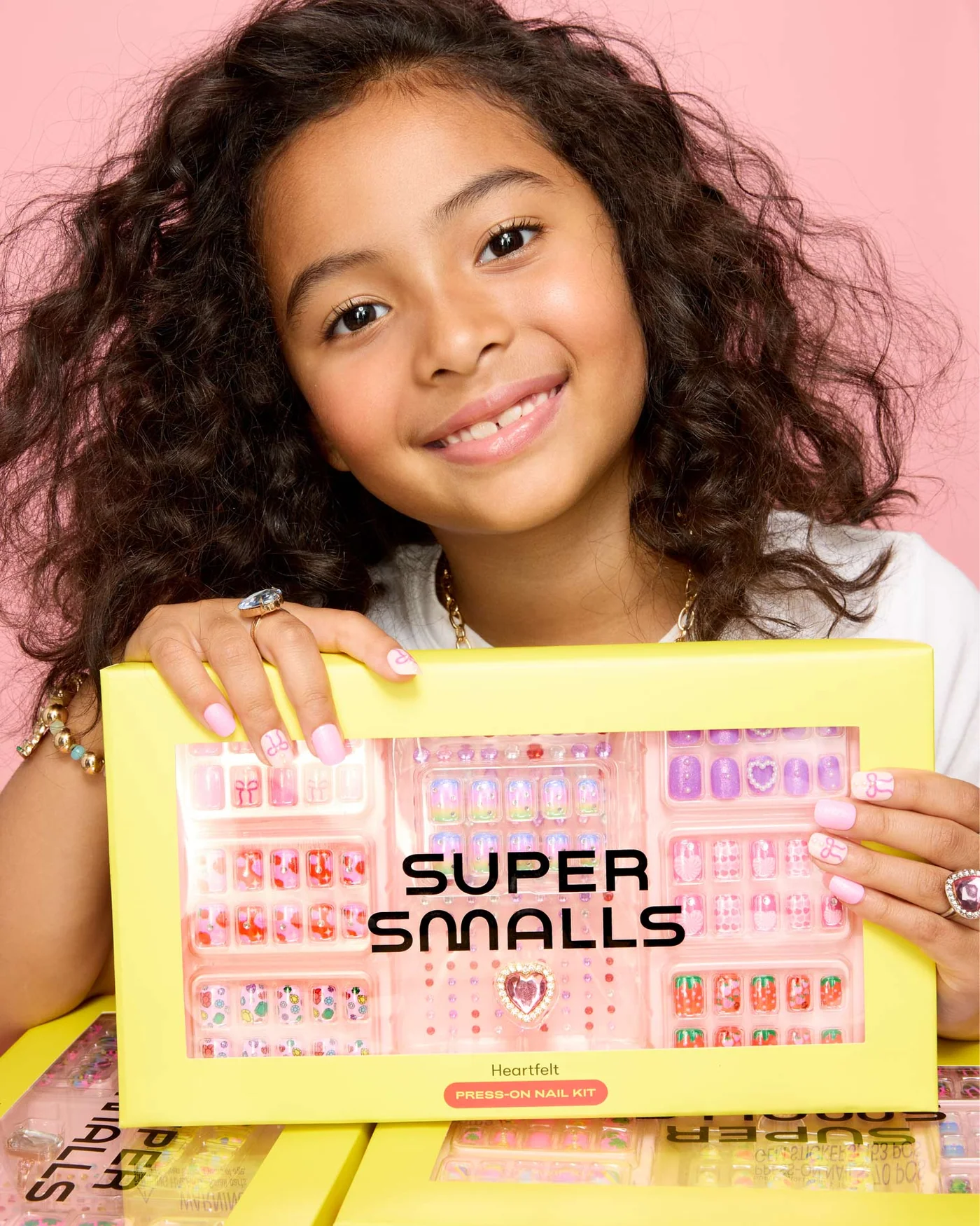 Super Smalls Days of the Weekpress On Nails Kit - Heartfelt