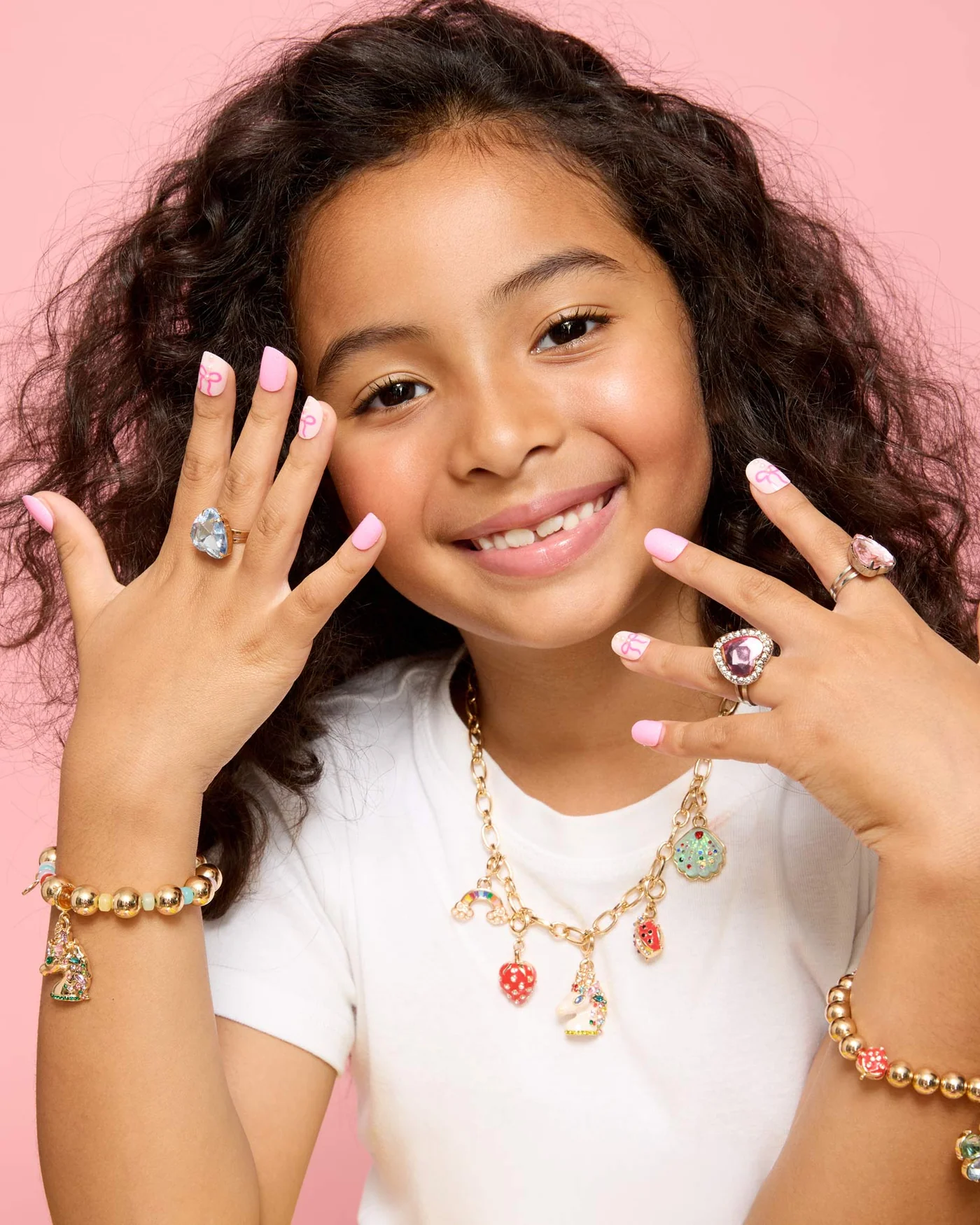 Super Smalls Days of the Weekpress On Nails Kit - Heartfelt