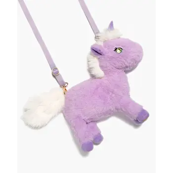 Super Smalls Opal Plush Unicorn Bag