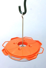 Woodlink WKWLO1 Oriole Feeder Saucer -Nectar, jelly orange on post