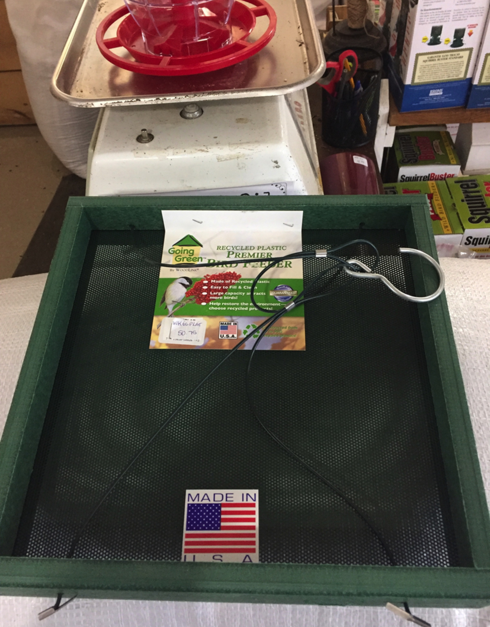 Woodlink WKGGPLAT Going Green Recycled Plastic Tray