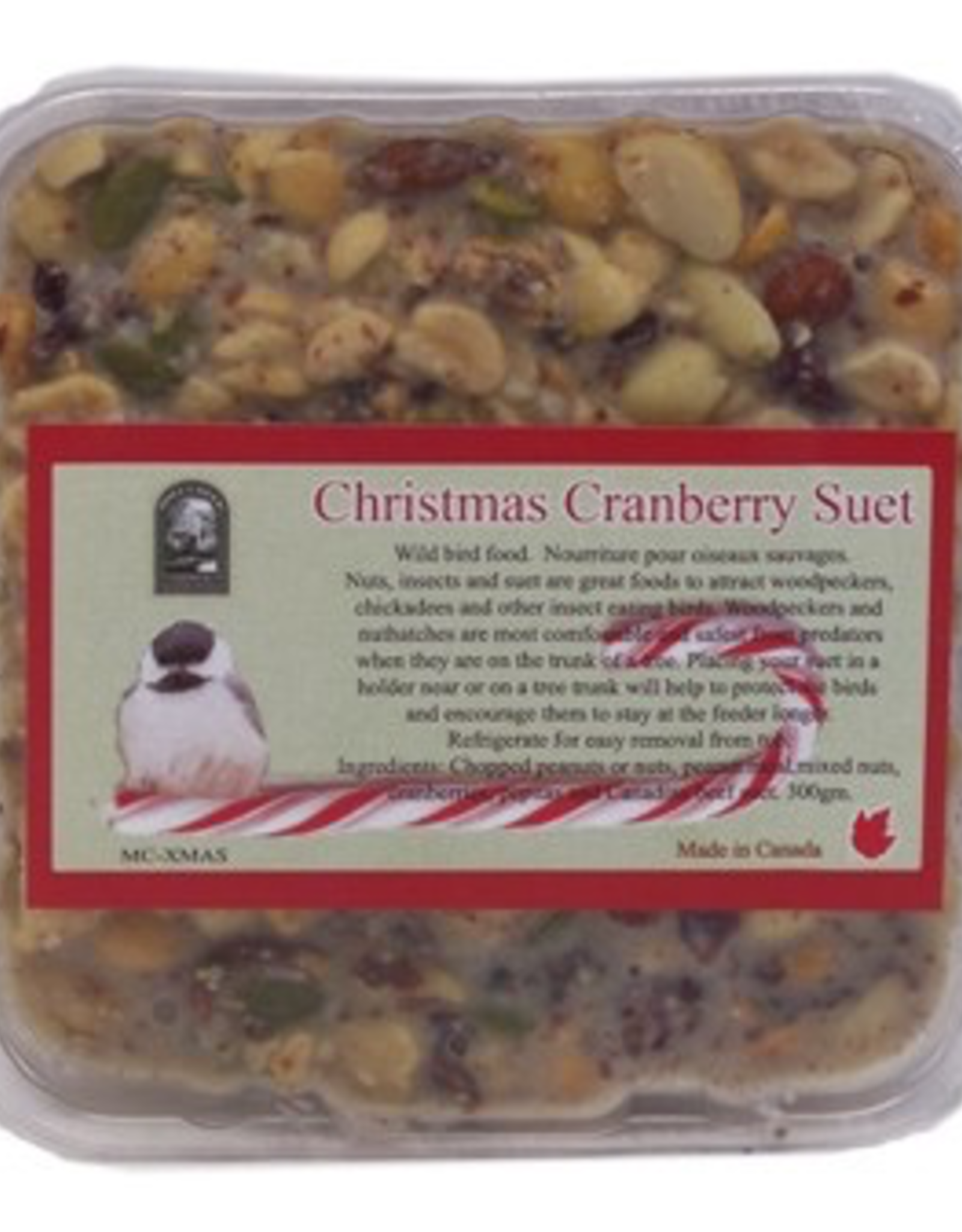 Mill Creek/Seed WFCCSUET Cranberry Christmas Suet