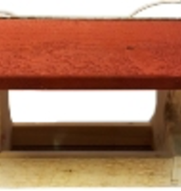 PYP Designs PYPEZR Large red roof cedar EZ fill Fly Thru . Made in Canada