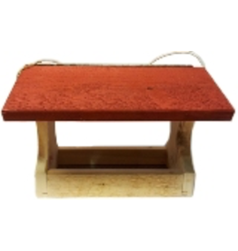 PYP Designs PYPEZR Large red roof cedar EZ fill Fly Thru . Made in Canada