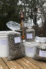 The Birdhouse Refill Program Initial 20lb Premium Right Stuff Birdseed w/ bucket (local refill program)