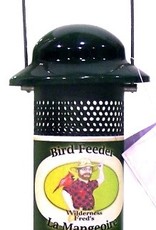 Wilderness Fred's WBBSF10 Mesh Nyjer feeder with tray