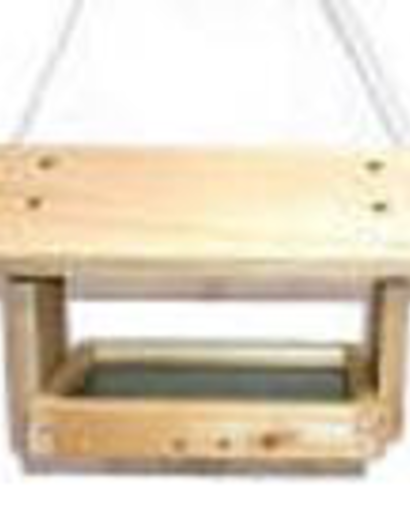 PYP Designs PYPFT Fly through feeder. Easy to fill. Screen bottom. Made in Canada.