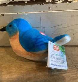 Audubon KMBLUBRD Audubon Eastern Bluebird Stuffie with Sound - 5"