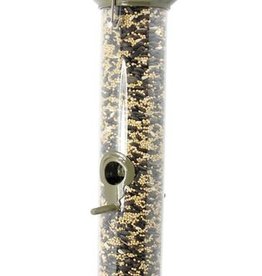 ASP401A Small Brass Nyjer Tube Feeder - The Birdhouse Nature Store