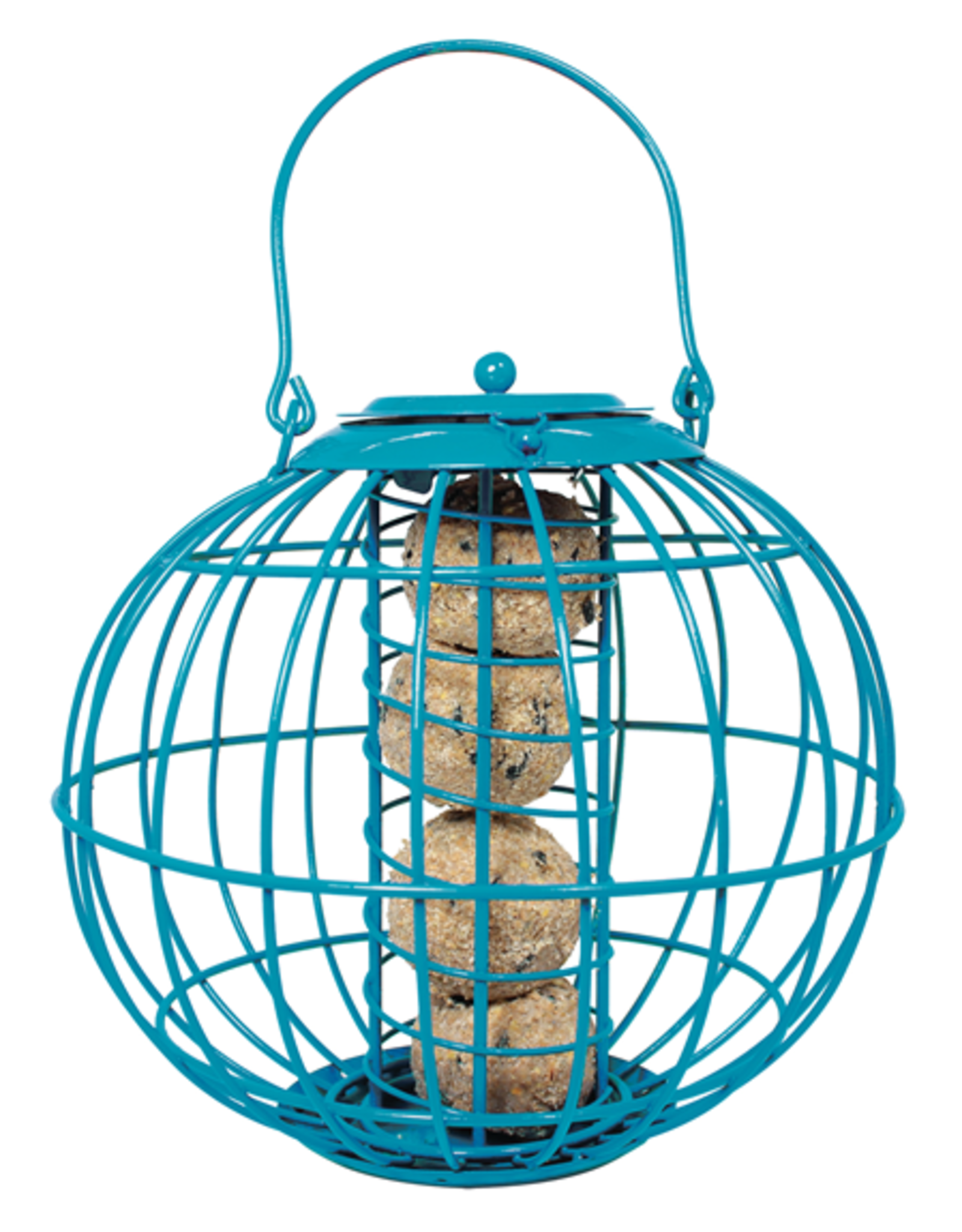 Pinebush PB10385 Globe Suet Feeder Aqua