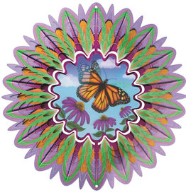 Spinfinity Designs CE323LL WIND SPINNER LARGE ANIMATED COLLECTION LARGE  BUTTERFLY