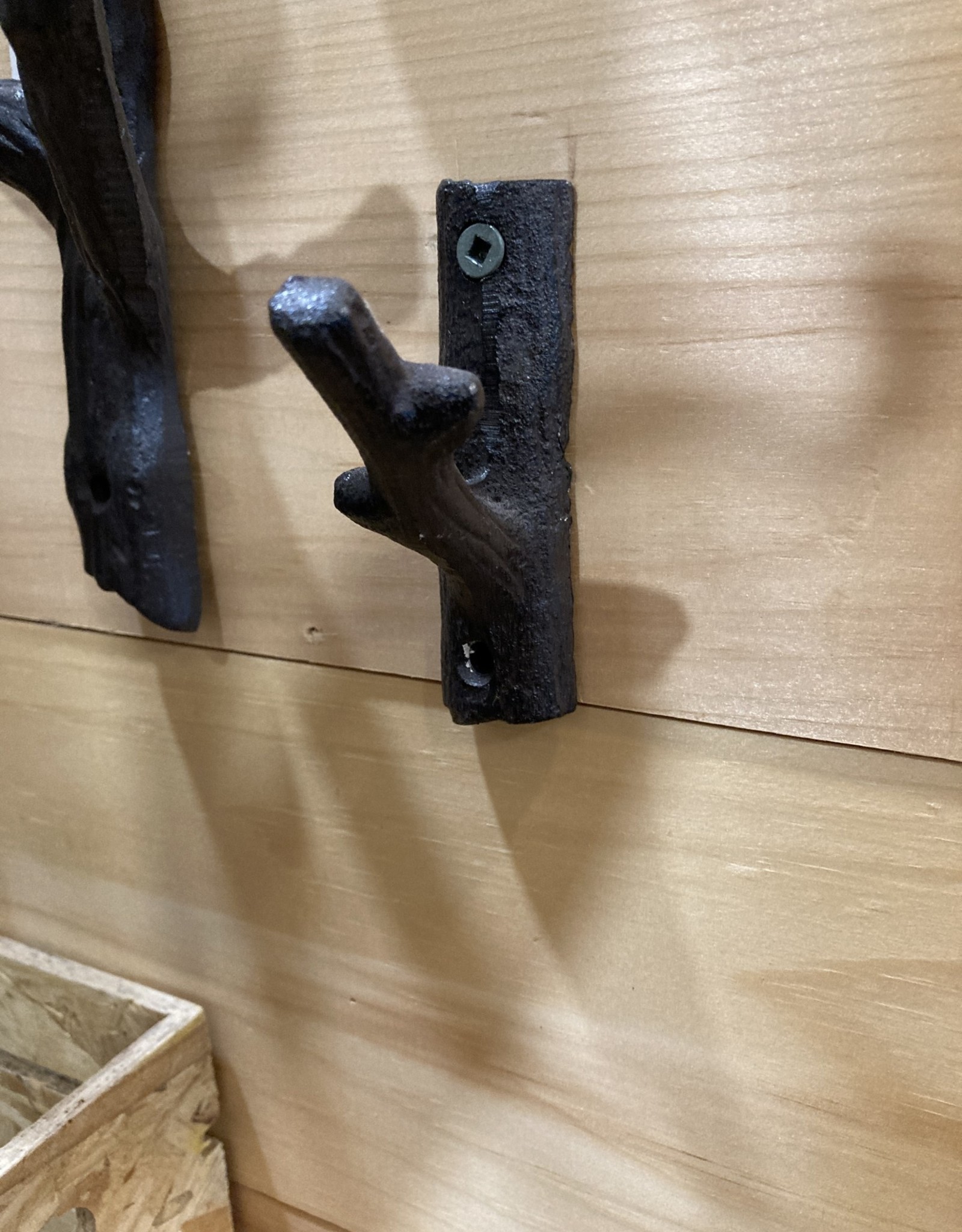AB211 3.5 Single Branch Wall Hook - The Birdhouse Nature Store