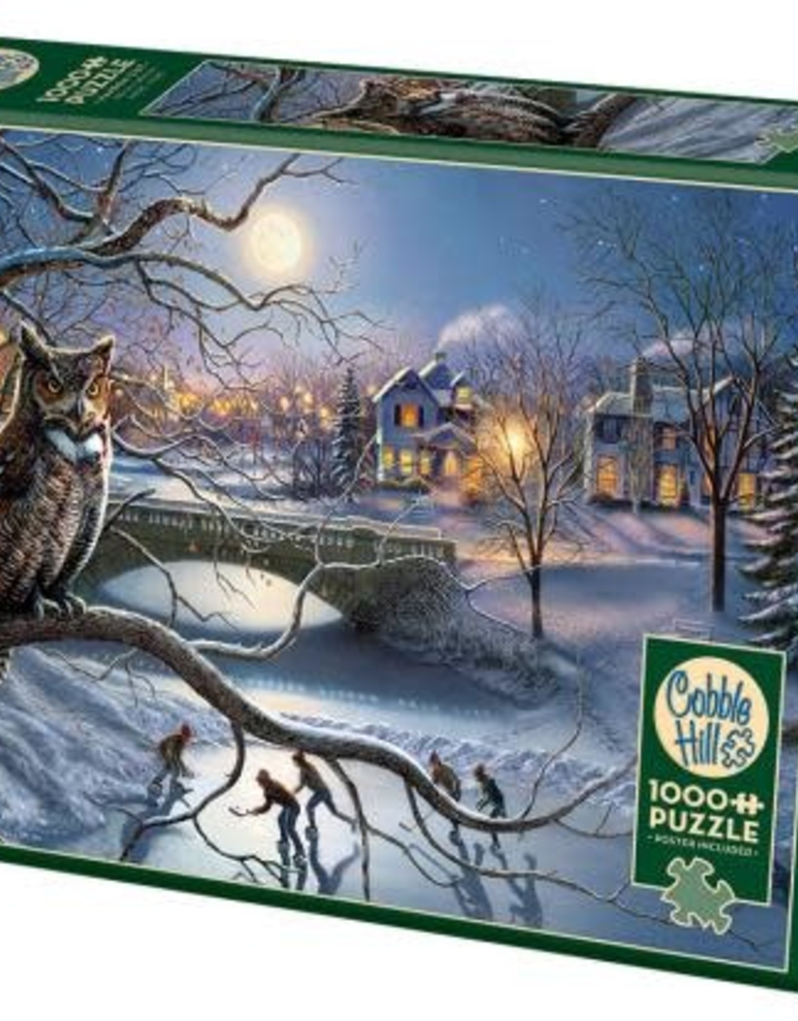 Cobble Hill Puzzles OM80181 Cobblehill Puzzle 1000pc Edge of Town