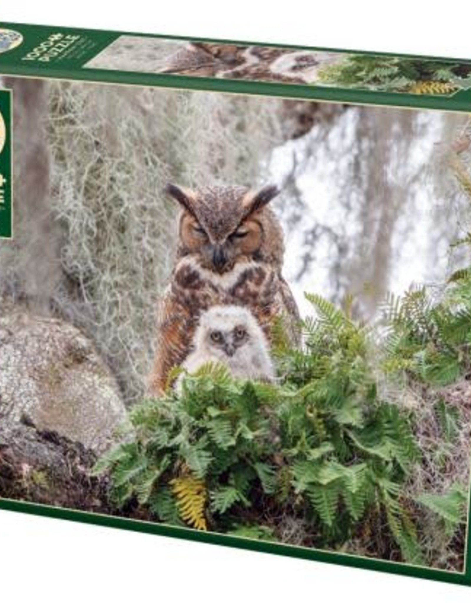 Cobble Hill Puzzles OM80246 Cobblehill Puzzle 1000pc Great Horned Owl