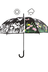 Esshert Design NACHTP275 Colour Changing Umbrella-BIRDS