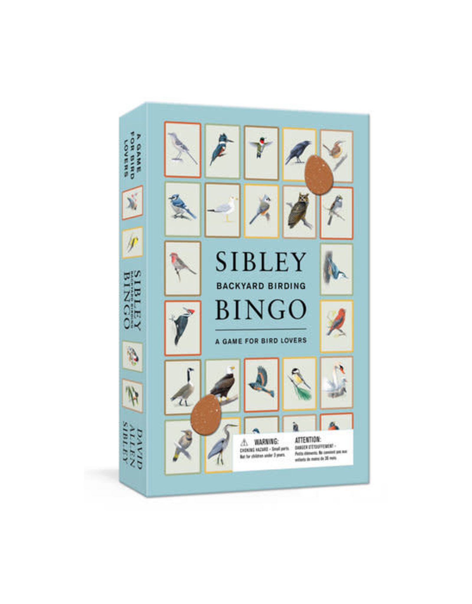 Sibley SBBBG Sibley Backyard Birding Bingo Game