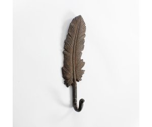 Bronze Feather Wall Hook Bronze Feather Wall Hook