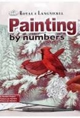 Royal & Langnickel OM06847 Paint by number 13pc Cardinals