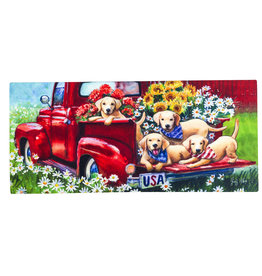 Sassafras EE1836 Sassafras Switch Mat Americana Dogs ( No Tray)