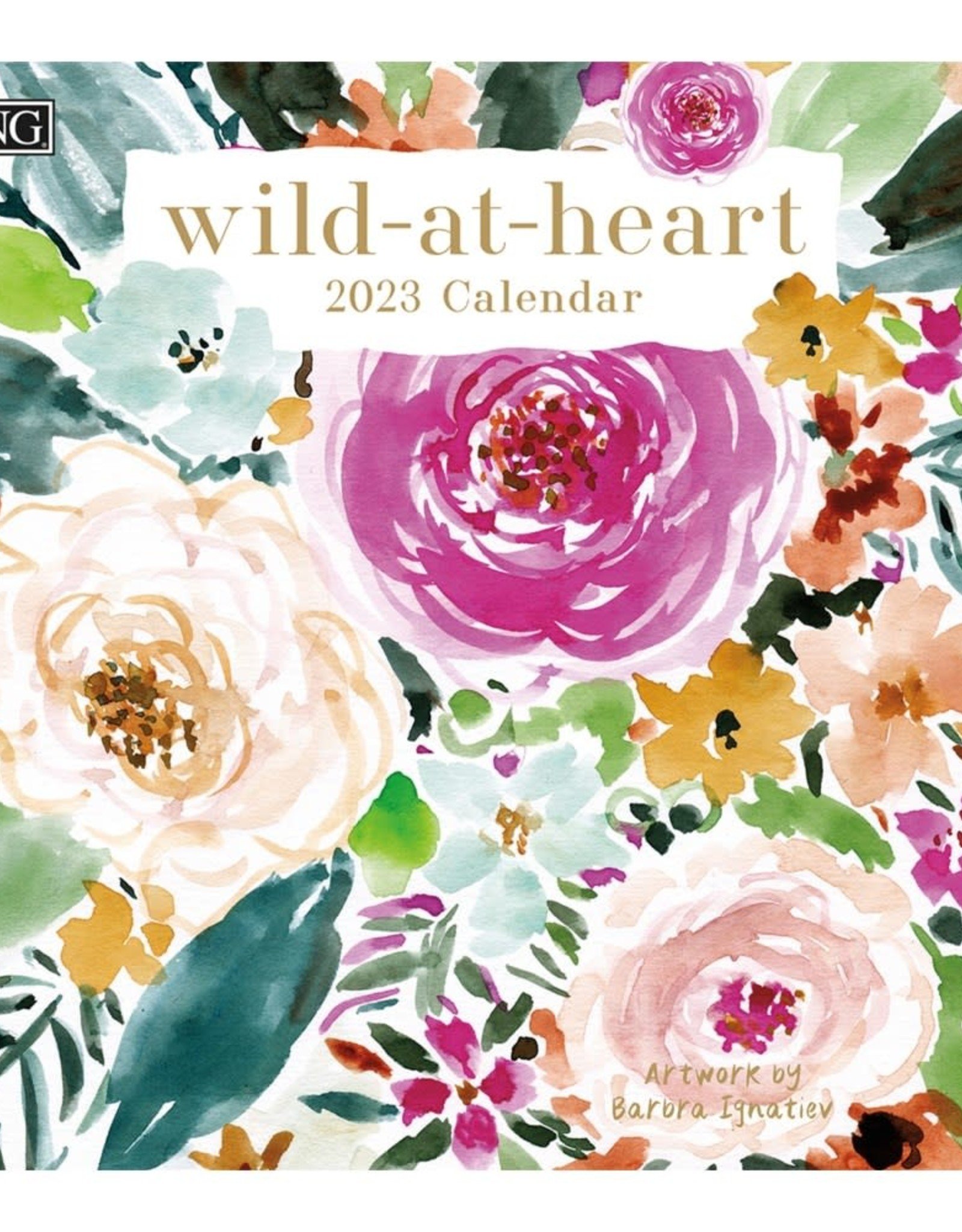 Lang Calendars BFCAL22 2023 Lang Calendar Wild at Heart
