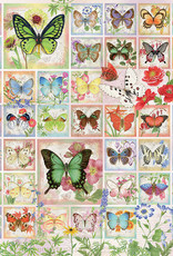 Cobble Hill Puzzles OM89018 Butterflies and Blossoms 2000 pc Cobble Hill Puzzle