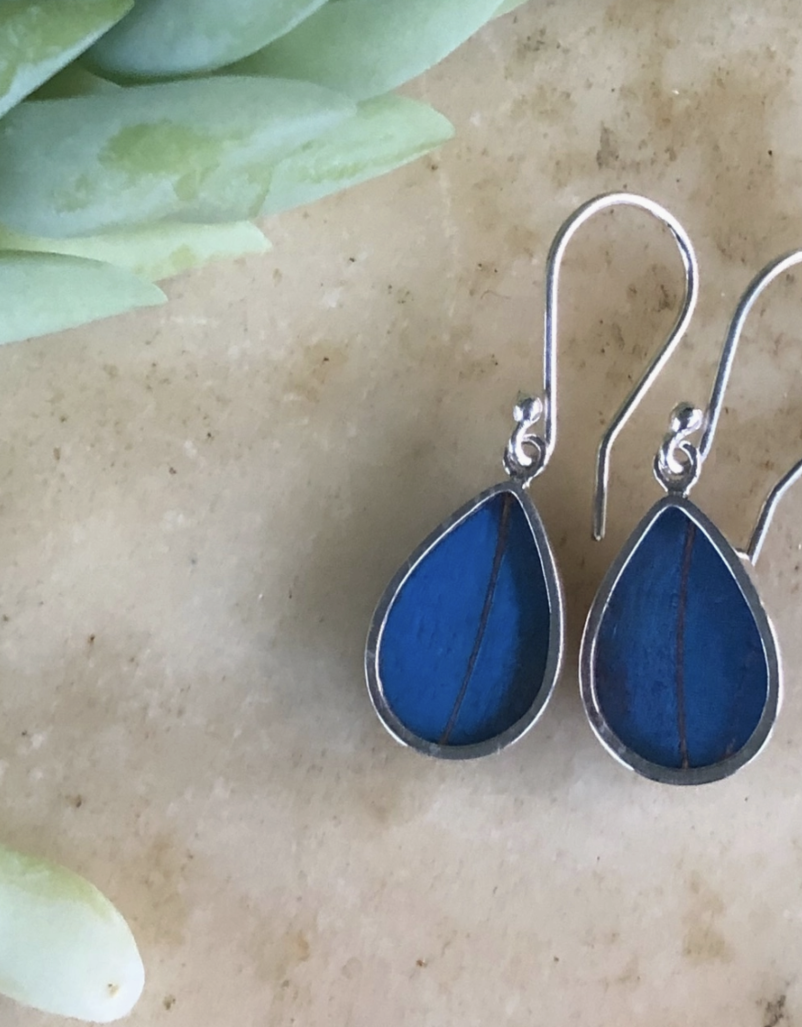 Mariposa Mariposa Butterfly Sterling Silver Drop Earrings*